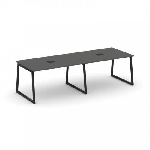 Style Project Стол переговорный SN-4T1.SPRG-011 Акация Лорка/Металл Антрацит/Заглушка Металл Антраци фото 8 Style Project Стол переговорный SN-4T1.SPRG-011 Акация Лорка/Металл Антрацит/Заглушка Металл Антраци фото 8