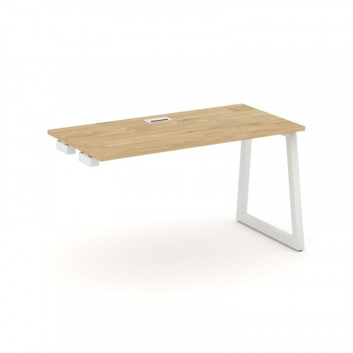 Style Project Стол-приставка к опор. элем. SN-5T1.OPRS-013 Акация Лорка/Металл Антрацит/Заглушка Пла фото 3