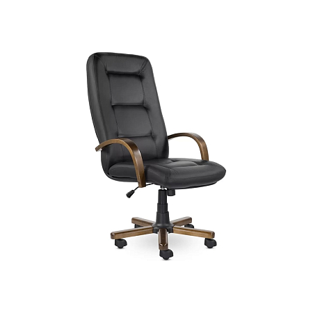 Кресло руководителя Идра (Дерево D8) (Натуральная кожа)