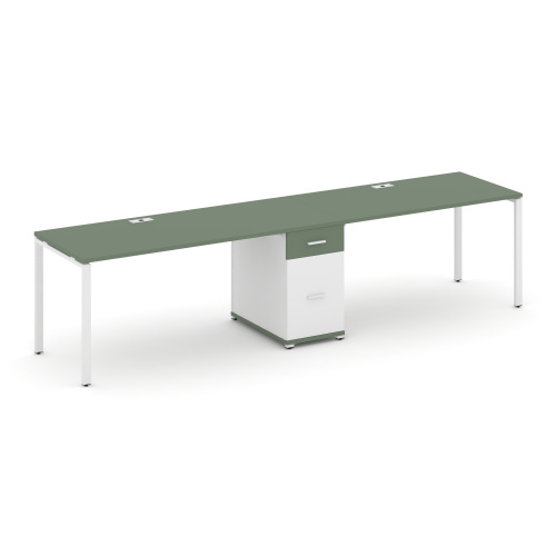 Бенч-система на 2 места с 1 опорной тумбой Concept CN.ORS-407 фото 5