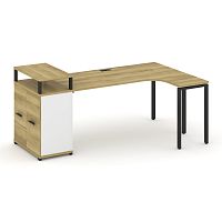 Стол эргономичный с опорным распашным шкафом Concept CN.SA-212(R)