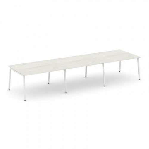 Style Project Стол переговорный SN-4A.SPRG-052.3 Белый/Металл Белый 3540*1180*750 фото 24