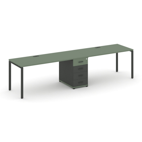 Бенч-система на 2 места с 1 опорной тумбой Concept CN.ORS-403 фото 2 Бенч-система на 2 места с 1 опорной тумбой Concept CN.ORS-403 фото 2