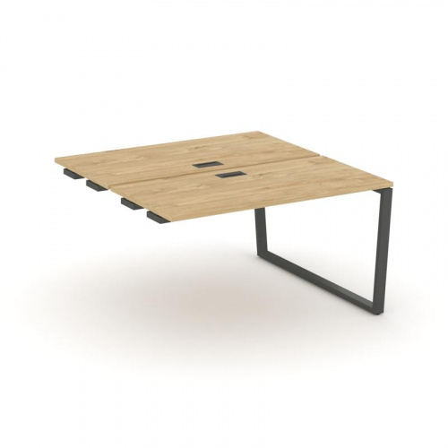 Style Project Стол-приставка к опор. элем. SN-6T2.DPRS-011 Акация Лорка/Металл Антрацит/Заглушка Пла фото 22