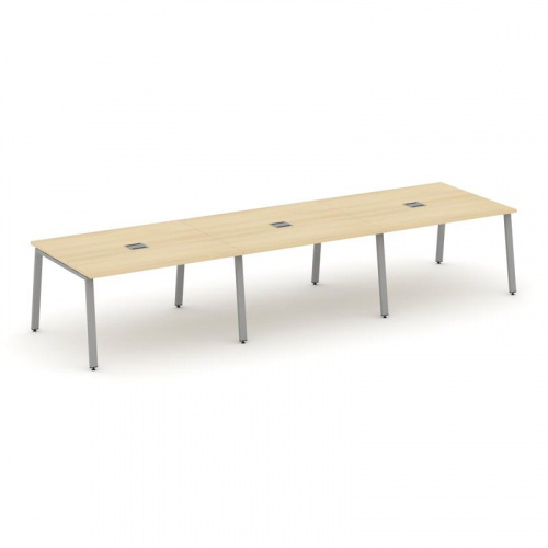 Style Project Стол переговорный SN-6A.SPRG-052 Дуб Наварра/Металл Антрацит 3540*1180*750 фото 11 Style Project Стол переговорный SN-6A.SPRG-052 Дуб Наварра/Металл Антрацит 3540*1180*750 фото 11