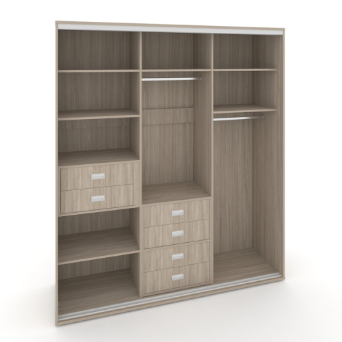 Корпус 3-х секционного шкафа высокого L=2519мм Maris SH.K3-7.1 K6 фото 4 Корпус 3-х секционного шкафа высокого L=2519мм Maris SH.K3-7.1 K6 фото 4