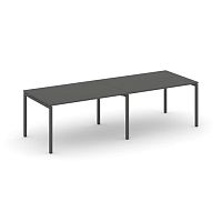 Style Project Стол переговорный SN-4P.SPRG-011.3 Антрацит/Металл Антрацит 1960*980*750