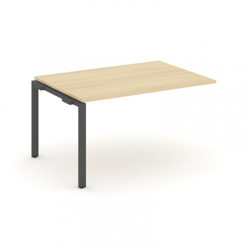 Style Project Проходной наб. элем. перег. стола SN-6P.NSPRG-001.3 Дуб Табак/Металл Белый 980*980*750 фото 16