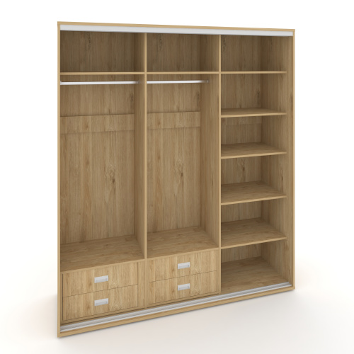 Корпус 3-х секционного шкафа высокого L=2669мм Maris SH.K3-8.1 K3 фото 3 Корпус 3-х секционного шкафа высокого L=2669мм Maris SH.K3-8.1 K3 фото 3