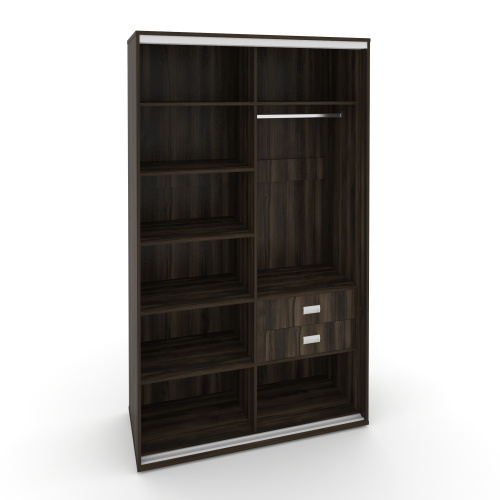 Корпус 2-х секционного шкафа высокого L=1300мм Maris SH.K2-3.1 K3 фото 5