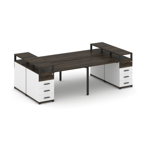 Бенч-система на 4 места с 2 опорными тумбами Concept CN.DRS-441 фото 9 Бенч-система на 4 места с 2 опорными тумбами Concept CN.DRS-441 фото 9