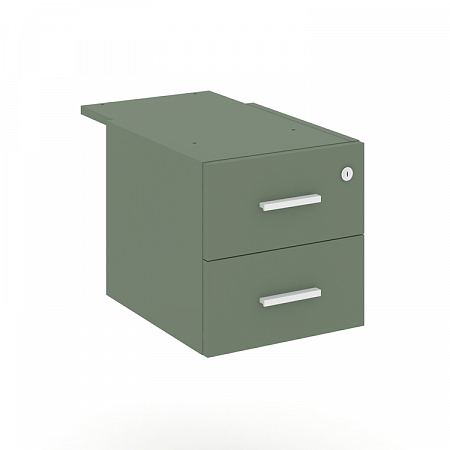 Тумба офисная с 2 ящиками Concept CN.PT-004 W