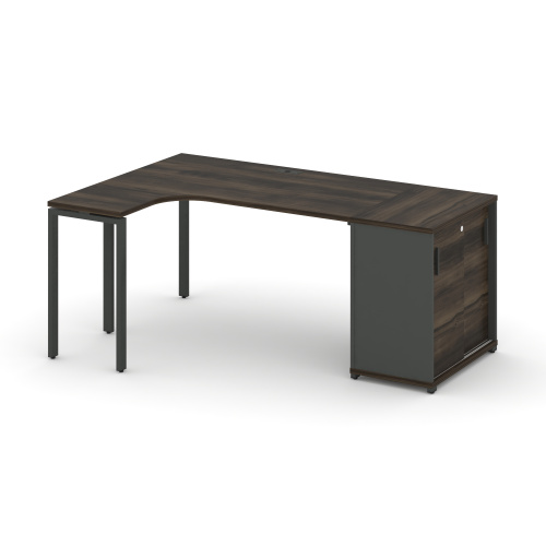Стол эргономичный с опорным шкафом-купе Concept CN.SA-218(L) Стол эргономичный с опорным шкафом-купе Concept CN.SA-218(L)