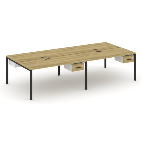 Бенч-система на 4 места с подвесными тумбами Concept CN.DRS-132 фото 6 Бенч-система на 4 места с подвесными тумбами Concept CN.DRS-132 фото 6