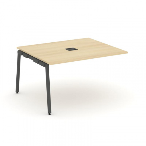 Style Project Проходной наб. элем. перег. стола SN-4A.NSPRG-032 Вяз Благородный/Металл Антрацит 1180 фото 20