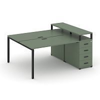 Бенч-система с 1 опорной тумбой Concept CN.DRS-411