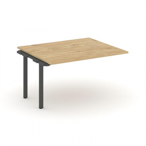 Style Project Проходной наб. элем. перег. стола SN-6P.NSPRG-033.3 Дуб Табак/Металл Белый 1380*1180*7 фото 8