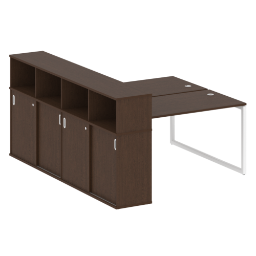 Бенч-система с шкафом-купе на О-обр. м/к Metal System Quattro 40БО.РС-СШК-4.3 фото 5 Бенч-система с шкафом-купе на О-обр. м/к Metal System Quattro 40БО.РС-СШК-4.3 фото 5