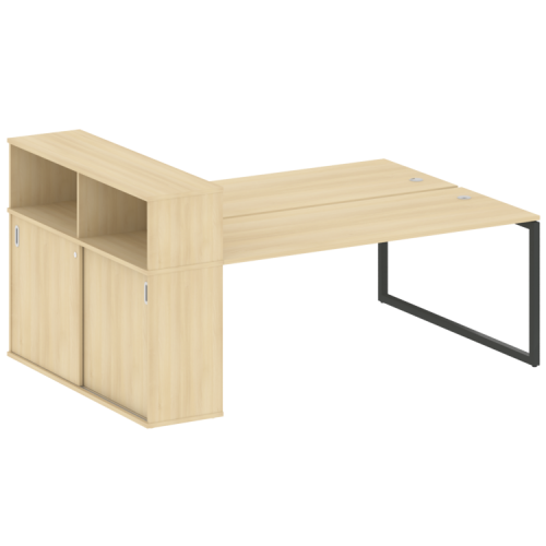 Бенч-система с шкафом-купе на О-обр. м/к Metal System Quattro 40БО.РС-СШК-2.5 фото 12