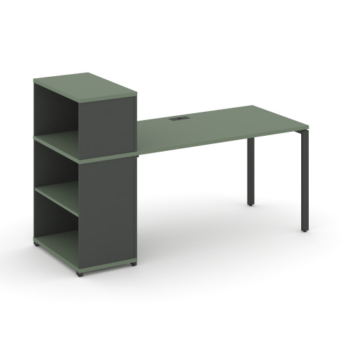 Стол офисный с опорным стеллажом Concept CN.SP-210 Стол офисный с опорным стеллажом Concept CN.SP-210