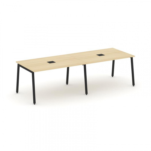 Style Project Стол переговорный SN-4A.SPRG-014 Белый/Металл Антрацит 3160*980*750 фото 11