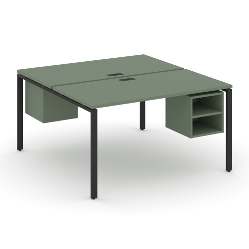 Бенч-система на 2 места с подвесными тумбами Concept CN.DRS-105 Бенч-система на 2 места с подвесными тумбами Concept CN.DRS-105