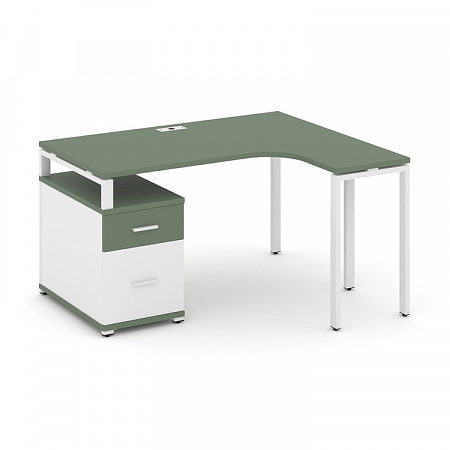 Стол эргономичный с опорной тумбой Concept CN.SA-304(R)