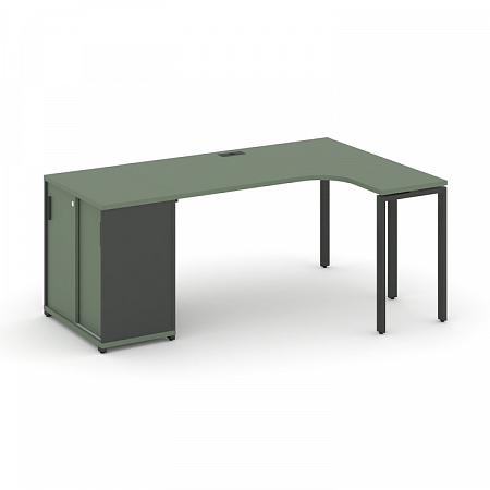 Стол эргономичный с опорным шкафом-купе Concept CN.SA-217(R)