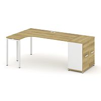 Стол эргономичный с опорным распашным шкафом Concept CN.SA-210(L)