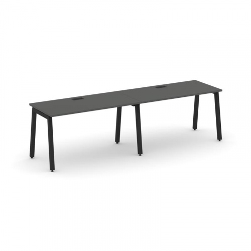 Style Project Рабочая станция 1 сторон. SN-5A.ORS-004 Дуб Наварра/Металл Белый 3160*600*750 фото 6