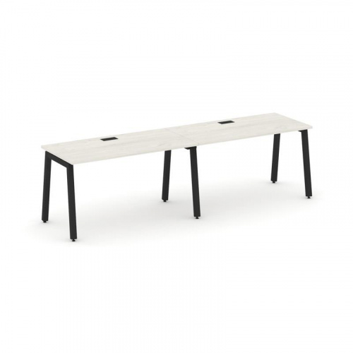 Style Project Рабочая станция 1 сторон. SN-5A.ORS-004 Дуб Наварра/Металл Белый 3160*600*750 фото 7