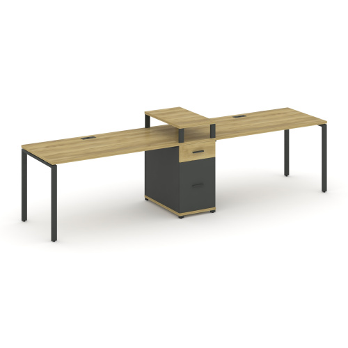 Бенч-система на 2 места с 1 опорной тумбой Concept CN.ORS-421 фото 4 Бенч-система на 2 места с 1 опорной тумбой Concept CN.ORS-421 фото 4