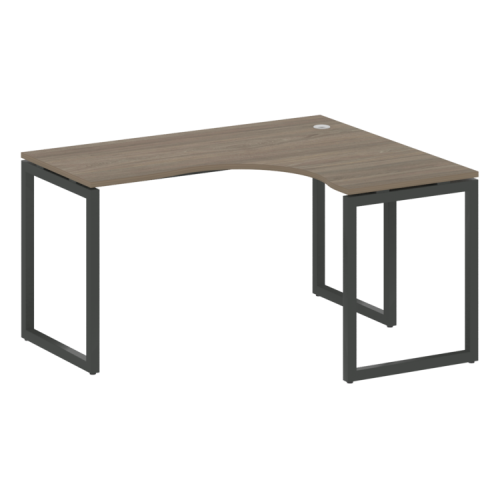 Стол криволинейный правый на О-обр. м/к Metal System Quattro 40БО.СА-3 (R) фото 2 Стол криволинейный правый на О-обр. м/к Metal System Quattro 40БО.СА-3 (R) фото 2