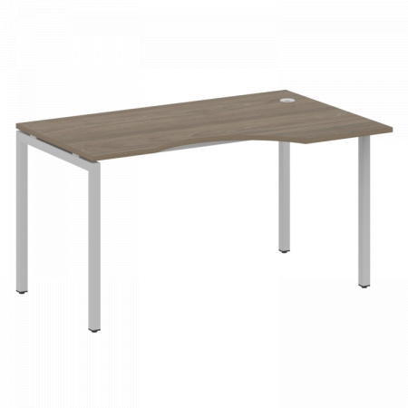 Стол криволинейный правый на П-обр. м/к Metal System Quattro 40БП.СА-2 (R)